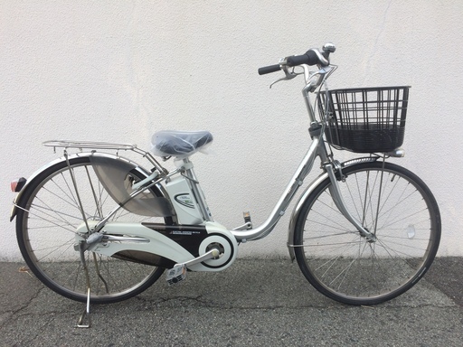パナソニック　ビビ　DX　新基準　12AH　子供載せ　シルバー　パス　ナチュラ　アシスタ　神戸市　電動自転車