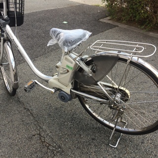 パナソニック ビビ DX 新基準 12AH 子供載せ シルバー パス ナチュラ