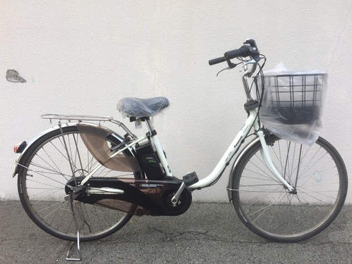 パナソニック　ビビ　DX　新基準　13,2AH　子供載せ　白　パス　ナチュラ　アシスタ　神戸市　電動自転車