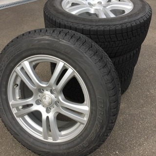 【取引中】BS スタッドレスタイヤ 4本ホイールセット 225/65R17
