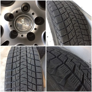 【取引中】BS スタッドレスタイヤ 4本ホイールセット 225/65R17