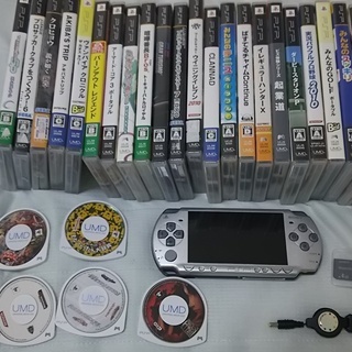 PSP 2000 本体とソフト多数