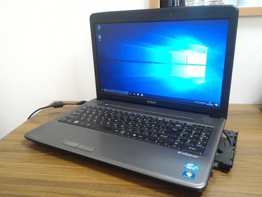 お取引中)第2世代Core-i5 ﾒﾓﾘ4G Office2016搭載 高性能Win10ﾉｰﾄ i5/ﾒﾓﾘ4GB/HDD250GB/DVD-ROM/Kingsoft Office2016 [Epson Endeavor NJ3500E]