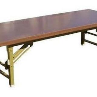 【良品】折りたたみ会議用テーブル（座卓タイプ）