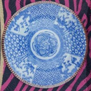 (値下げ💴⤵)印判の皿