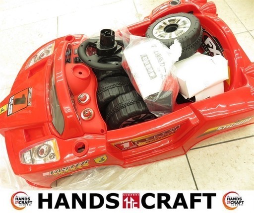 【引取限定】【小倉南区葛原東】 未使用☆SKJ 電動乗用カート FB7000 リモコン付き 赤 キッズ 乗り物 店頭展示品