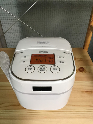 【全国送料無料・半年保証】炊飯器 2016年製 TIGER JKU-A551 中古