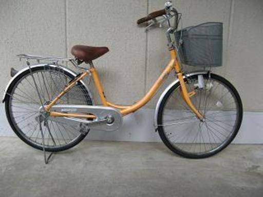 〔商談中〕〔中古〕２４インチ軽快車（シングルギヤ・ダイナモライト）タイヤ新品です！