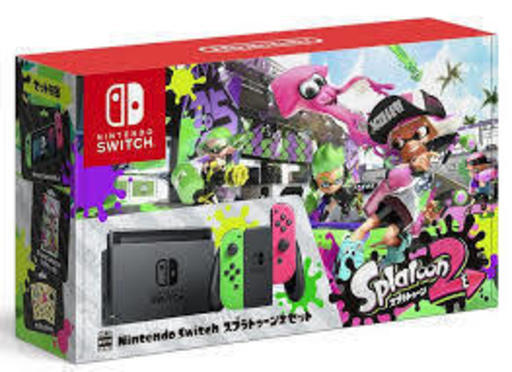 ニンテンドースイッチ　スプラトゥーン２　セット　新品　未使用品
