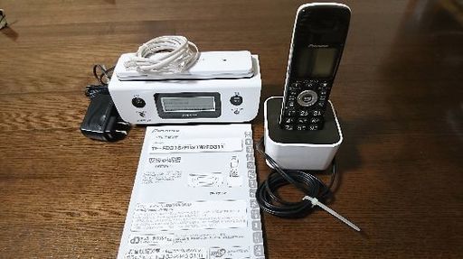 【送料込み】Pioneer デジタルコードレス電話機