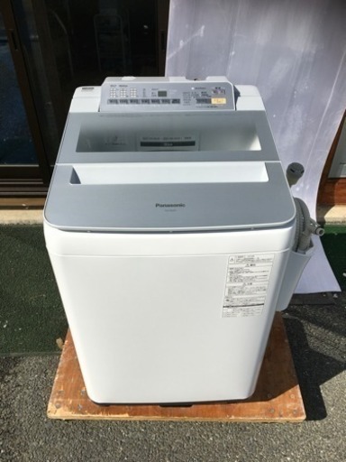 配達可 2016年製 外装洗浄済 エコナビ パナソニック 9kg洗濯機