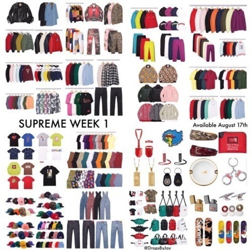 Backpack黒■Supreme 2017FW WEEK1  BAG