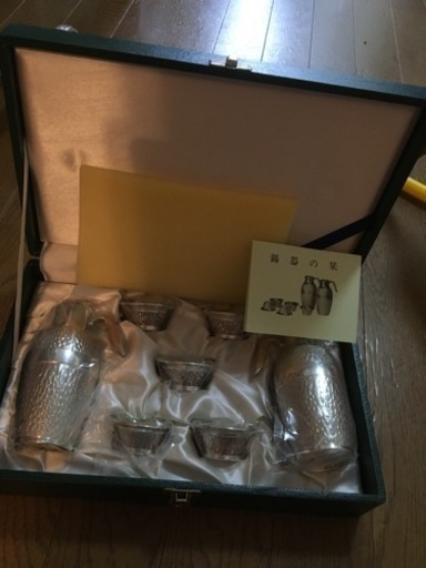 鍚器 茶壺 中酒器セット