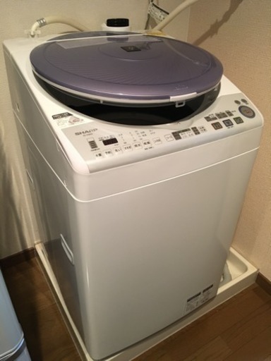 SHARPの洗濯機 ８kg