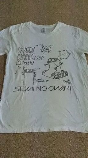 SEKAI NO OWARI武道館ライブ限定Tシャツ www.inversionesczhn.com