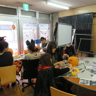 今年もやります!ハロウィンイベント ジャックオーランタン作り
