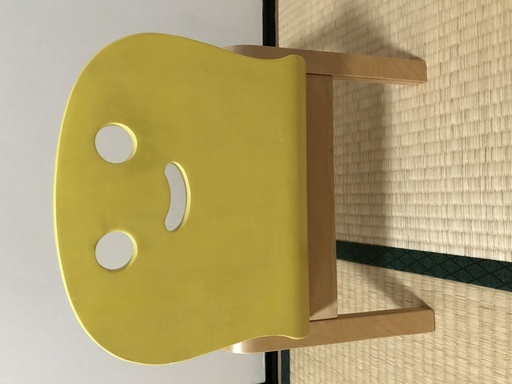 キコリの小いす黄色きこりのこいす子供用イス チーズ 仙台のキッズ用品 ベッド 家具 の中古あげます 譲ります ジモティーで不用品の処分