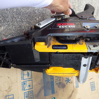 その他 RYOBI リョービエンジンチェンソーESK-840 調子いいですよ