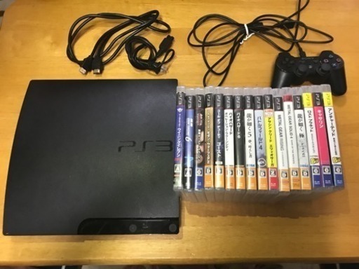 【値下げ！】PS3\u0026ソフトてんこ盛りセット！