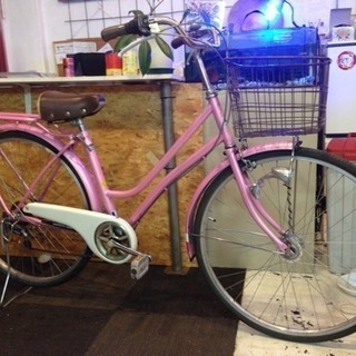 リサイクルショップどりーむ天保山店 No1414 自転車 27インチ 6段ギア