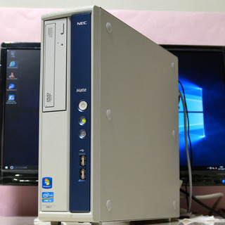 NEC - 送込/NEC/ﾒﾓﾘ4G/HDD320G/Win10/DVD 爆速 SSD / NEC Mate MB-F/core i3 第3世代 3.30GHz /メモリ 4GB