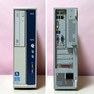 爆速 SSD / NEC Mate MB-F/core i3 第3世代 3.30GHz /メモリ 4GB/ DVD / 高速転送 USB3.0 /  Win10 pro - デスクトップパソコン