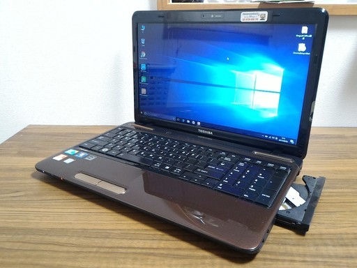 お取引中)Core-i5 ﾒﾓﾘ4G HDD320G Office2016搭載! 高性能Windows10ノートPC Core-i5/ﾒﾓﾘ4GB/250GB/DVD-RW/無線/Kingsoft Office2016[東芝 Dynabook Satellite L650]