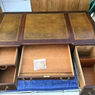 ドレクセルヘリテイジ 書斎机 チェアセット エグゼクティブデスク ハイバック DREXEL HERITAGE