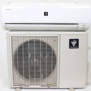 ②シャープ 8畳 プラズマクラスターエアコン AC-251FD-W 2011年