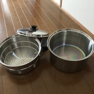 鍋アンド蒸し器