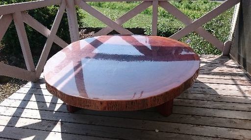 一枚板のテーブル(最終値下げ)