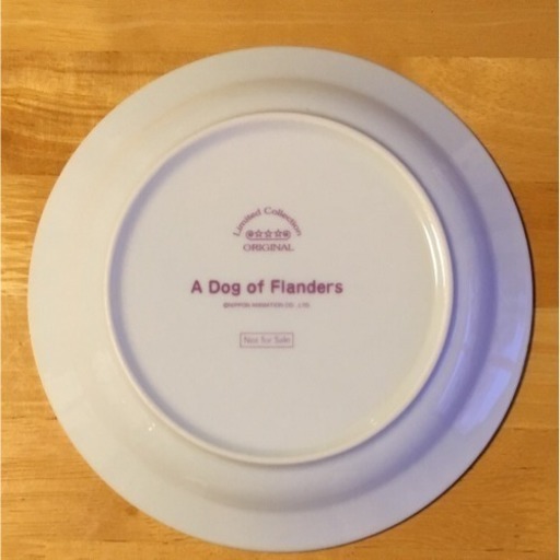 世界名作劇場 フランダースの犬 紅葉 絵皿 つよよ 宮の沢の食器の中古あげます 譲ります ジモティーで不用品の処分