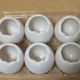 【新品】おしゃれなデザート容器 卵型