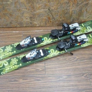 Pure Conscious 140 スキー板とストックセット ジュニアスキーセット