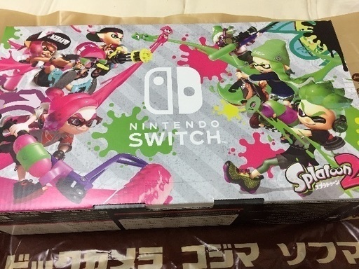 未開封任天堂スイッチ スプラトゥーン２同梱版 メーカー保証１年