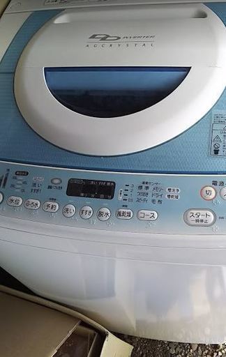 取引中\u003c(_ _)\u003e　全自動洗濯機（簡易乾燥付）AW-70DF(WL)東芝2009年製