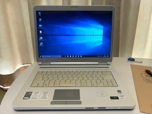 きれいな動作品 SONY VAIO Type N VGN-NR71B Win10 Pro 64bit  C2D T7250 メモリ2GB HDD 160GB 無線ラン