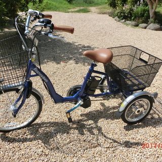 フランスベッド電動アシスト三輪自転車ASU-3WT3 大特価】フランスベッドの電動アシスト三輪自転車リハテック