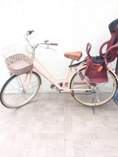 新同品！シティ自転車２６、６段変速！購入２週間以内！走行わずか４KM！