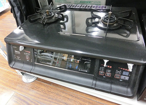札幌 引き取り パロマ 都市ガス ガステーブル PA-340WA 2014年製 中古品