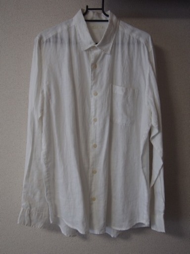 終了 白シャツ G U はっち 北のシャツ メンズ の中古 古着あげます 譲ります ジモティーで不用品の処分