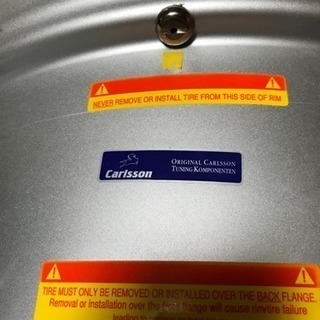 カールソン１本のみ　 carlsson CR1/16RS　Forged　鍛造　 20×8.5　＋40　PCD114.3