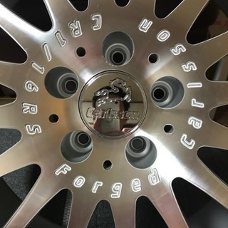 カールソン１本のみ　 carlsson CR1/16RS　Forged　鍛造　 20×8.5　＋40　PCD114.3
