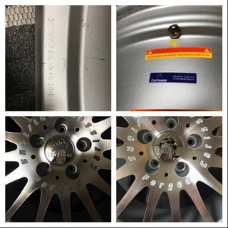 カールソン１本のみ　 carlsson CR1/16RS　Forged　鍛造　 20×8.5　＋40　PCD114.3