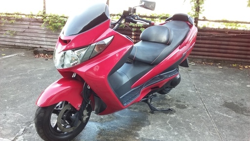 《決まりました》☆☆スズキスカイウェイブ２５０S　CJ43A　赤いスポーツスクーター