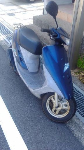 値下げは相談で。前後タイヤ新品、スーパーディオ紺