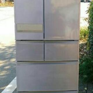 店舗同時販売中)三菱 475L 6ドア冷蔵庫 MR-JX48LY-N1 2015年製。