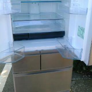 店舗同時販売中)三菱 475L 6ドア冷蔵庫 MR-JX48LY-N1 2015年製。