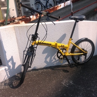 HUMMER ハマー BMX型 折り畳み自転車 美品 直接引取のみ【美品】HUMMER