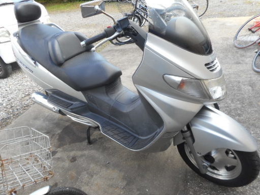 売約済みビックスクータースカイウエブ逆輸入車バーグマン250 安い ちはら台のスズキの中古あげます 譲ります ジモティーで不用品の処分